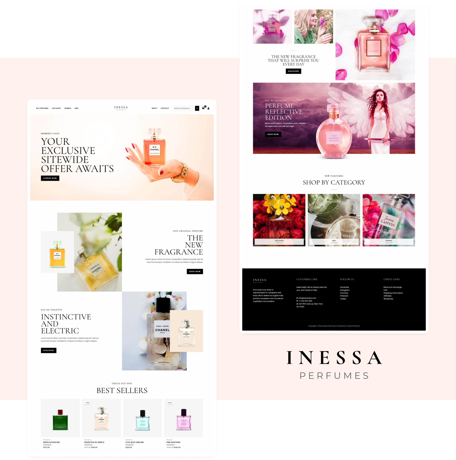 Inessa Perfumes Starter Template