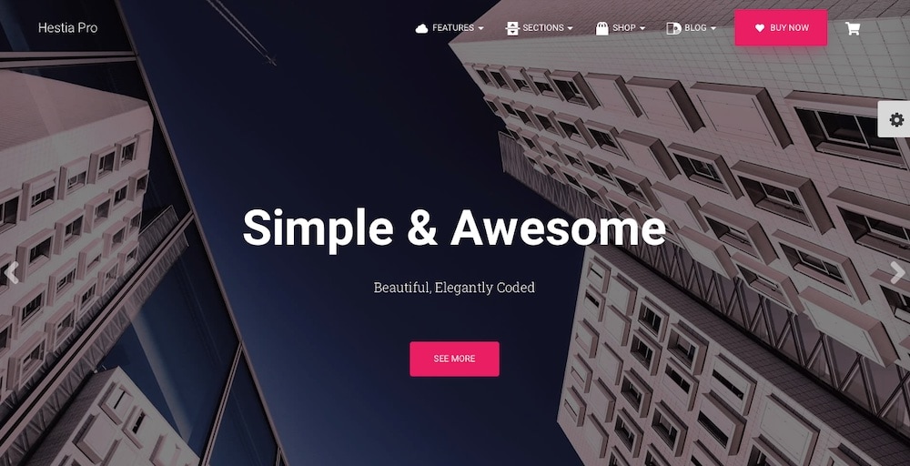 Hestia Pro WordPress Theme