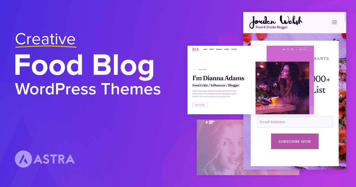 wordpress themes for food blog