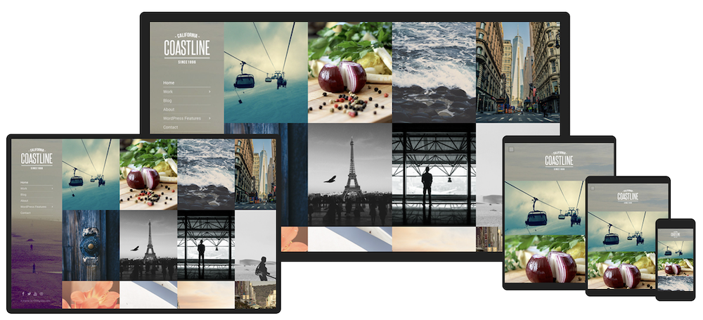 Coastline WordPress theme