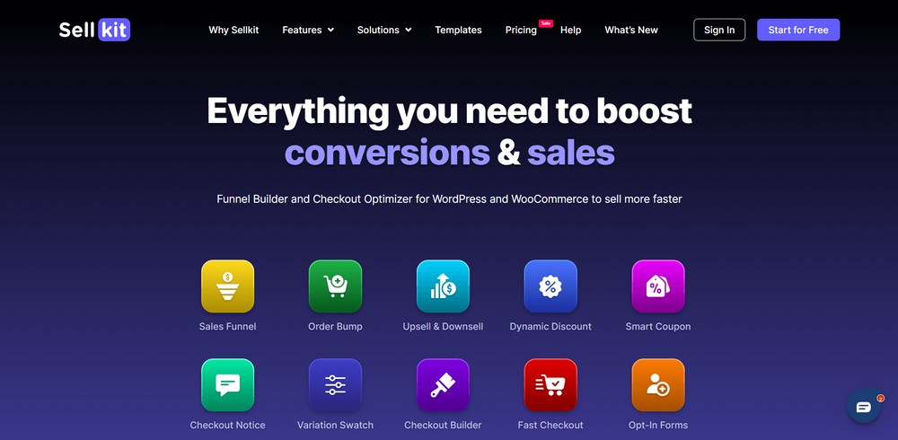 SellKit funnel builder checkout optimizer for WooCommerce